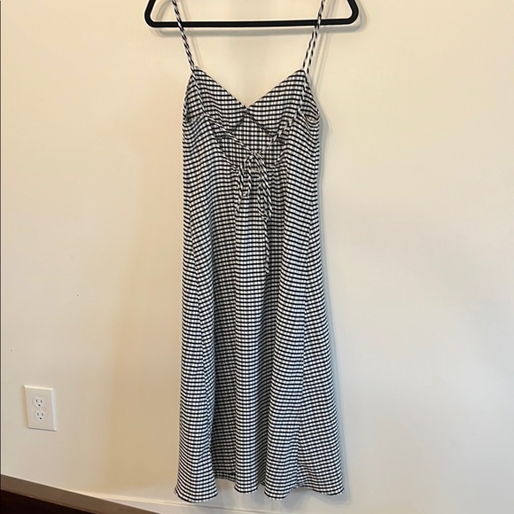 Mango Silver Gray Strapless Slip Dress Casual - Picture 5 of 5